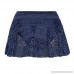 wuliLINL Women's Lace Crochet Skirted Bikini Bottom Swimsuit Short Skort Swimdress Navy B07PGGY9S2